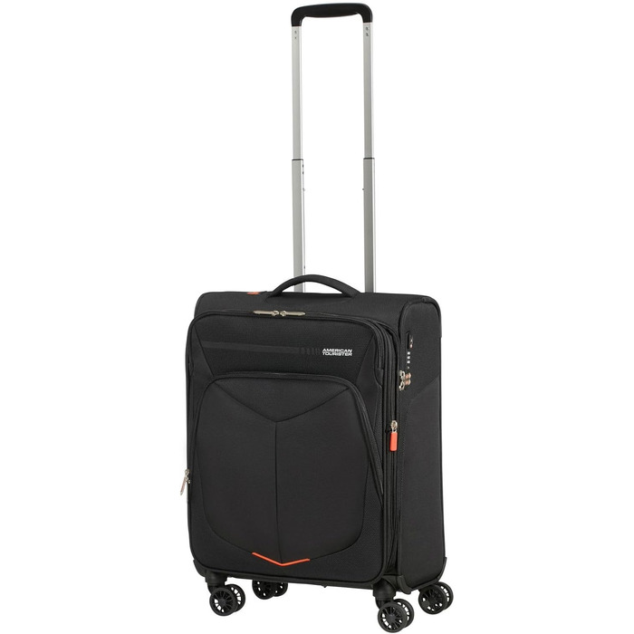 Валіза American Tourister Summerfunk 79 см, 119 л, чорна, розширювана, на 4 колесах