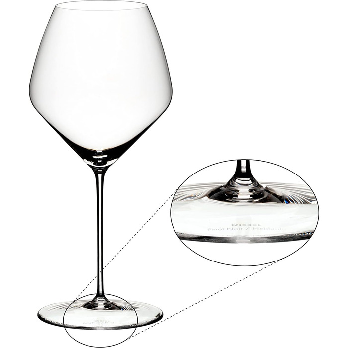 Келих для вина RIEDEL Veloce Pinot Noir, набір з 2 шт. , кришталь