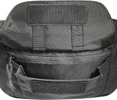 Тактична універсальна поясна сумка Tasmanian Tiger TT Modular Hip Bag II, 5 л, з 3 відділеннями на блискавці, MOLLE-панеллю, для спорту, туризму, outdoor, чорна