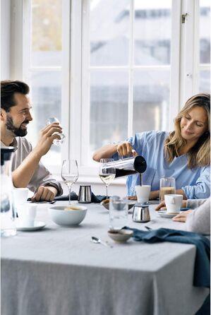 Френч-прес WMF Coffee Time 0,75 л, подвійне скло, для кави, на 6 чашок, скляний, можна мити в посудомийній машині