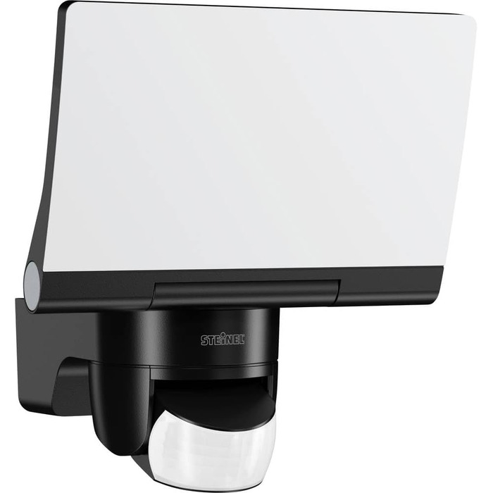 Світлодіодний прожектор Steinel XLED Home 2 S з датчиком руху, Bluetooth, 13,7 Вт, 1550 лм, 180°, 10 м, білий/чорний, поворотний
