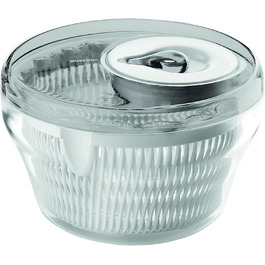 Сушарка для салату Guzzini Kitchen Active Design, 28x18 см, сіра