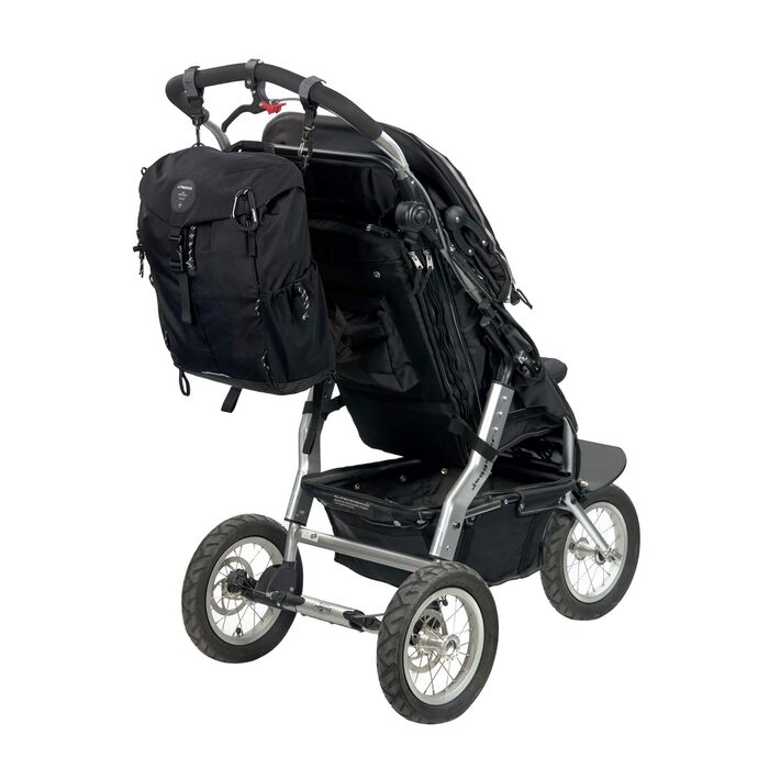 Рюкзак Lässig Green Label Outdoor, чорний, 850 г