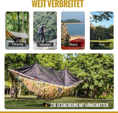 Утеплювач для гамаків OneTigris Hideout, ізоляційна підстилка, підкладка під гамак, ультралегкий термозахист 280x120 см, койот-коричневий, камуфляж, для кемпінгу, туризму, відпочинку на природі