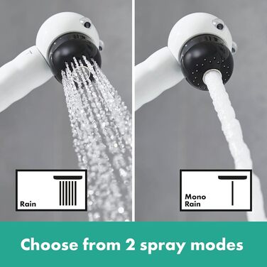 Дитячий душ hansgrohe Jocolino, 2 режими, Зебра, ручна лійка, подарунок на хрестини