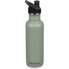 Пляшка для води Klean Kanteen Classic 800 мл, сталева, синя