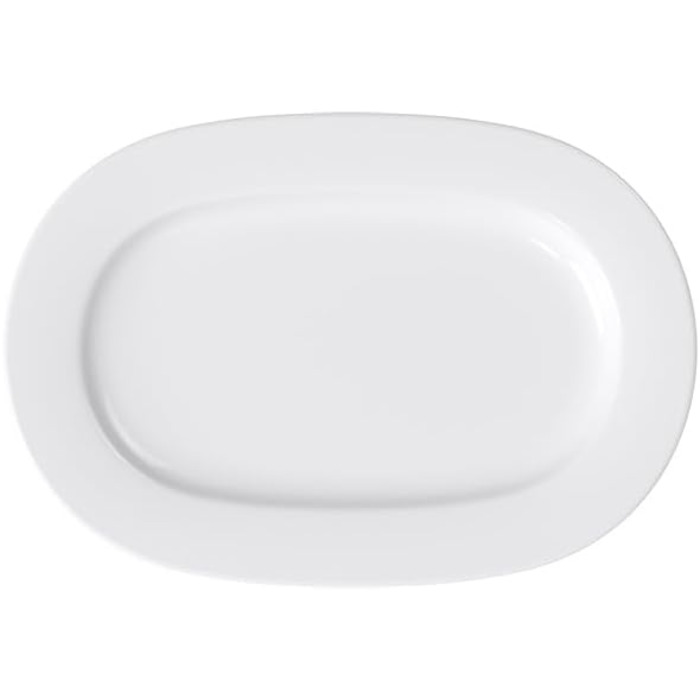 Villeroy & Boch Royal овальна велика сервірувальна тарілка 41 см, преміум порцеляна Bone China, можна мити в посудомийці