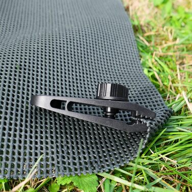 Килим для кемпінгу your GEAR Outdoor Soft, м'який туристичний килимок для намету, 8 розмірів від 200x300 до 300x600 см, з кліпсами і сумкою, можна підрізати