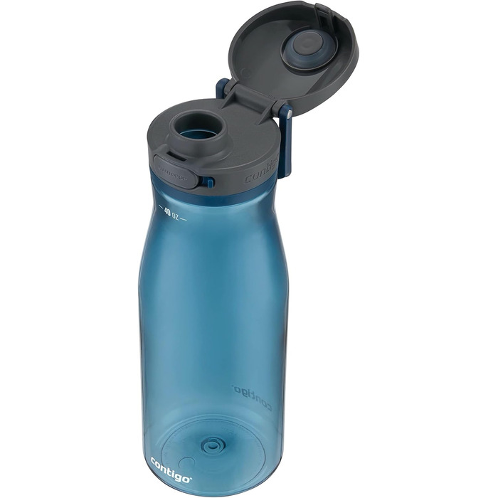 Пляшка для води Contigo Jackson 2.0 Tritan з кришкою Autopop, 1,2 л, синя (Blaubeere)