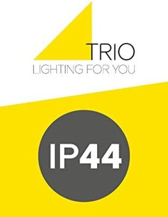Світильник для ванної Trio Leuchten Bolsa, LED, 3.2 Вт, хром, акрил з бульбашками, настінний, 2 лампи