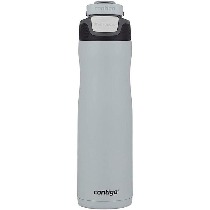 Термос-пляшка Contigo Autoseal Chill з нержавіючої сталі, 720 мл, ізольована, тримає напої холодними до 28 годин, герметична, BPA-free, колір Macaroon