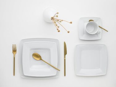 Набір посуду CreaTable Victoria білий, 30 предметів, серія Geschirrset Kombiservice