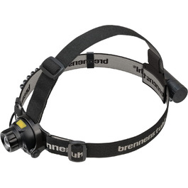 Ліхтар-налобний Brennenstuhl LuxPremium LED з акумулятором, сенсором та USB, 400 лм, OSRAM, червоне світло, IP44, до 50 годин роботи