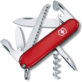 Швейцарський ніж Victorinox Camper, 13 функцій, мультитул з лезом, штопором і відкривачкою