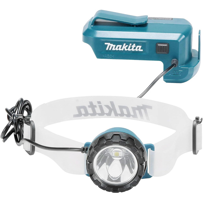 Лобовий ліхтар Makita DML800 LED, 14,4-18В, 100 люмен, без акумулятора та зарядного, з 120 см кабелем, регульований на 90°, для інструментів Makita