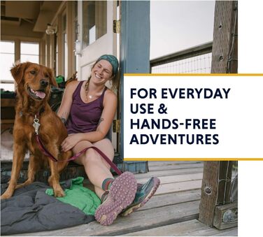 Повідок для собак RUFFWEAR Flat Out Wildflower Horizon, міцний нейлон, регульований