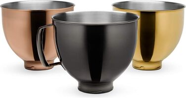 Миска з нержавіючої сталі KitchenAid 4.8 л чорний 5KSM5SSBRB