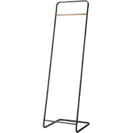 Вішалка для одягу Yamazaki Tower, чорна, сталь/дерево, мінімалізм, 40x40x140 см