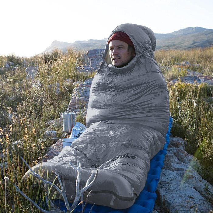 Спальний мішок Naturehike CW700/CW400, пуховий, ультралегкий, компактний, зимовий, для дорослих і дітей, 4 сезони, для кемпінгу, туризму, подорожей, з компресійним мішком