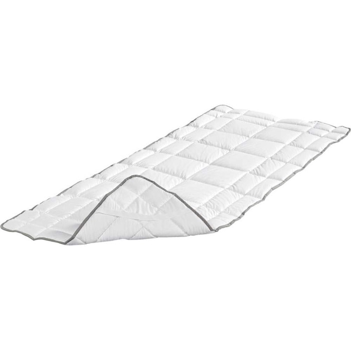 Наматрацник Badenia Bettcomfort Clean Cotton, 90x200 см, білий, сертифікат OEKO-TEX, німецька якість, бавовна
