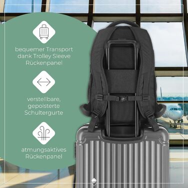 Рюкзак для ручної поклажі Travelite BASICS 22 л, 15,6
