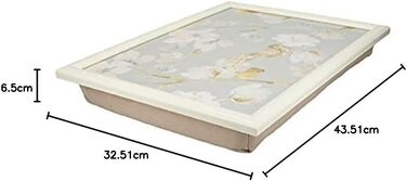 Креативний піднос на коліна Creative Tops, 44x34 см, для ноутбука, сніданку, дерев'яний