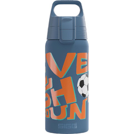 SIGG ізольована дитяча термос-пляшка Shield Therm ONE 0,5 л для газованих напоїв, герметична, легка, BPA-free (5 Ballgame)