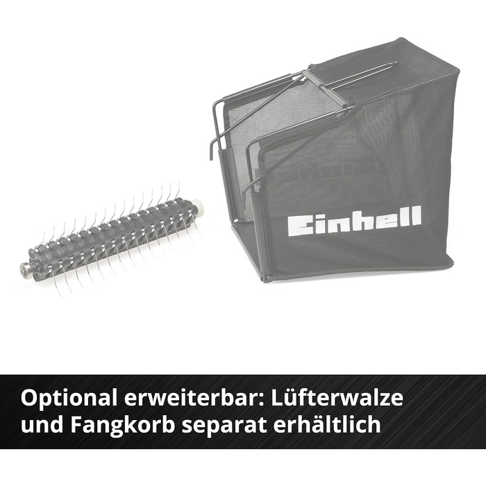 Акумуляторний аератор-скарифікатор Einhell GC-SC 36/31 Li-Solo Power X-Change, 36В, 31 см, 3-в-1, без акумулятора та зарядного пристрою