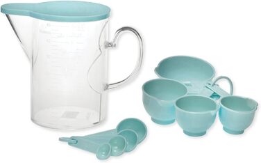 Мірний стаканчик і ложка Supreme Housewares, 10 шт. , синій