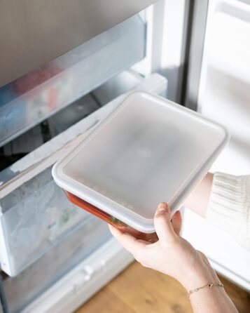 Набір скляних форм Pyrex Cook & Freeze з герметичними кришками (0,8 л, 1,5 л, 2,6 л, 4 л), для заморожування, без BPA