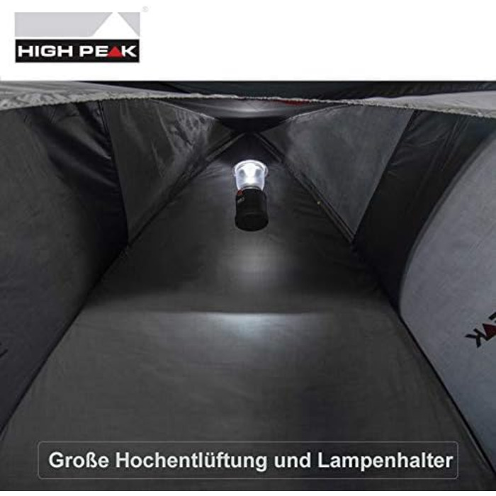 Намет High Peak Monodome XL купольний для 4 осіб, іглу для кемпінгу та фестивалю з підлогою-ванночкою