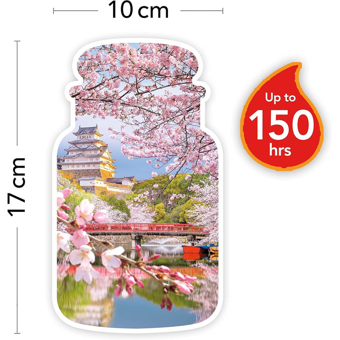 Ароматична свічка Yankee Candle Sakura Blossom Festival у склі, велика, до 150 годин, подарункова