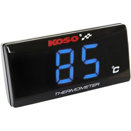 KOSO BA024B10 Супер тонкий електронний термометр для мотоцикла