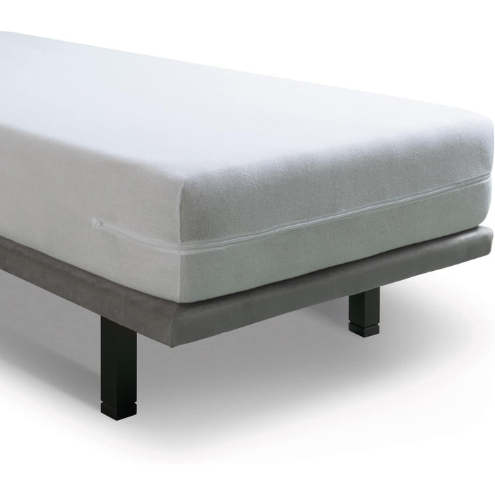 Наматрацник Velfont 90x200 см, 2 шт, фротте, бавовна, з блискавкою, сертифікат Oeko-TEX