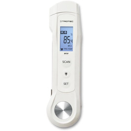 Цифровий термометр для м'яса TROTEC BP5F, інфрачервоний, діапазон -40°C до +280°C, IP65, таймер, максимальне значення, індикатор заряду, для кухні