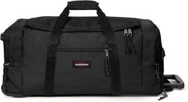 Сумка дорожня Eastpak Leatherface M+ 69 л, чорна, 68.5x32.5x34.5 см