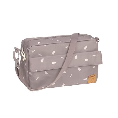 LÄSSIG органайзер для дитячого візка, сумка на плече, з кріпленням, Casual Buggy Organizer Bag Blocks taupe