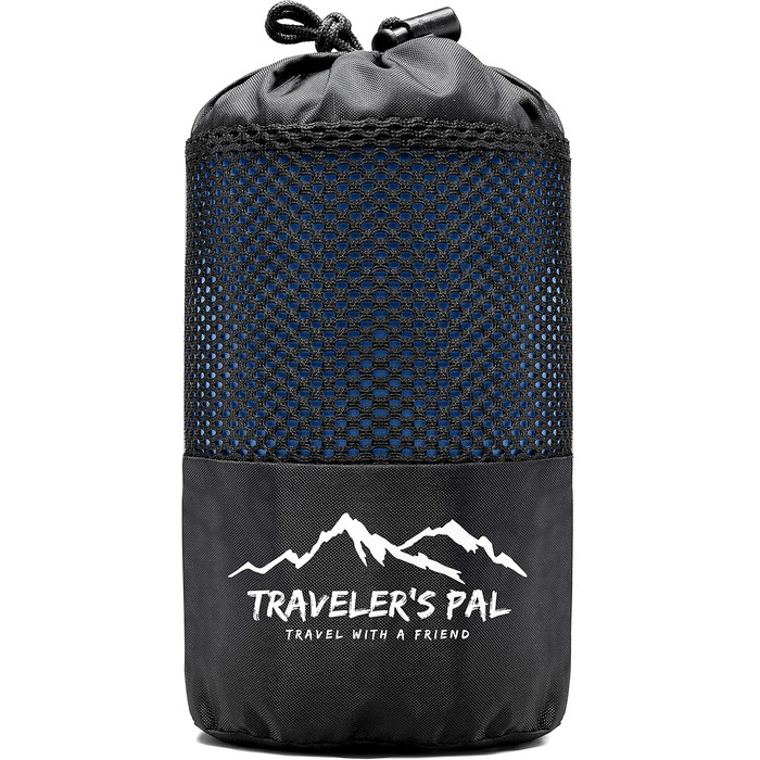 Літній легкий спальний мішок-вкладиш Traveler's Pal з 100% Duraweave, з блискавкою з боку та в ногах, дихаючий та приємний до шкіри, для подорожей та кемпінгу