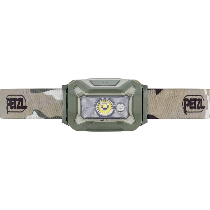 Налобний ліхтар PETZL ARIA 1 RGB, унісекс, камуфляж, універсальний розмір