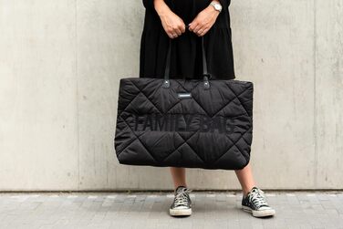 Дитяча сумка Childhome Family Bag для мами, велика дорожня/пеленальна, знімна косметичка, містка