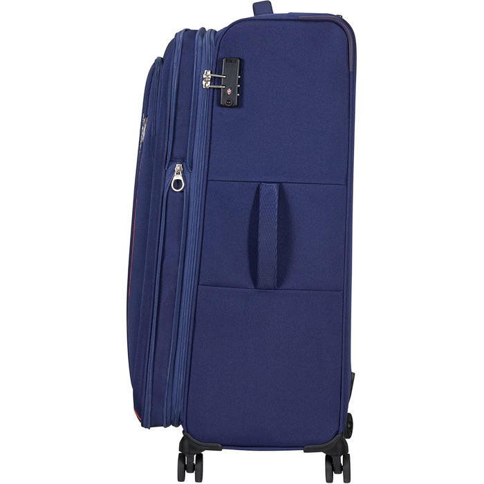 Валіза American Tourister Hyperspeed 80 см, розширювана, 109/116 л, бірюзова/синя, Spinner L