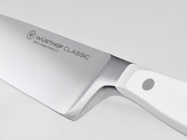 Кухонний ніж WÜSTHOF Classic 20 см, білий, нержавіюча сталь