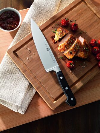 Ніж для м'яса ZWILLING Professional S, 16 см, нержавіюча сталь, пластиковий руків'я з заклепками, чорний, зроблено в Німеччині