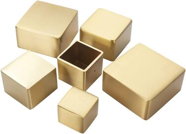 Протектор основи стільця латунь золото 35x35x30мм
