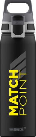 SIGG Алюмінієва пляшка для води WMB ONE 0,75/1 л, для газованої води, герметична, легка, BPA-free, для тенісу та спорту, Швейцарія