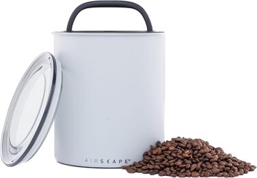 Банка для кави Airscape 1,1 кг, герметична кришка, сіра