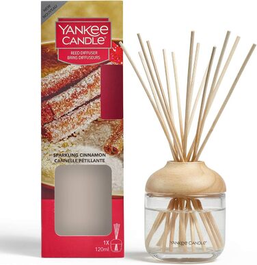 Аромадифузор з паличками Yankee Candle Signature Sparkling Cinnamon, до 8 тижнів, 24,1 см