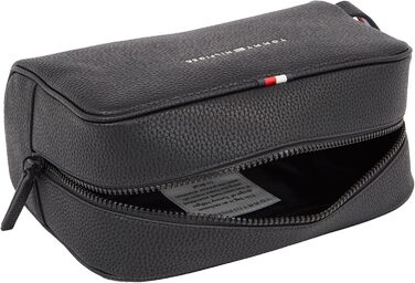Чоловіча косметичка Tommy Hilfiger Essential з екошкіри, чорна, дорожня, преміум-якість
