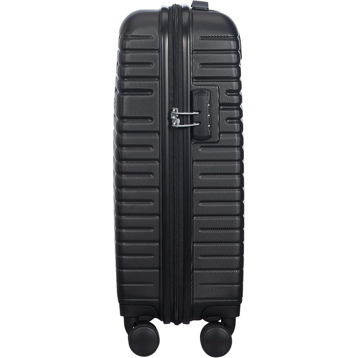 Валіза American Tourister Aero Racer Spinner 68, розширювана, 75.5 л, 3.6 кг, чорна