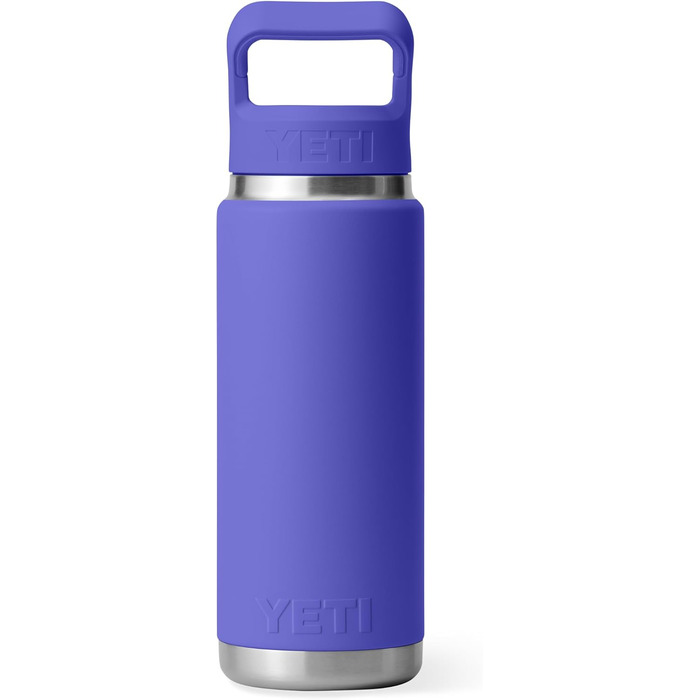 Термос-бутилка YETI Rambler C з трубочкою, вакуумна, нержавіюча сталь, 769 мл, Ultra Marine Violet